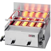 リンナイ ガス赤外線グリル RGA-404B LPガス 屋台 キャンプ キッチン 楽天市場】リンナイ赤外線グリラー 新荒磯4号 1コック2バーナー