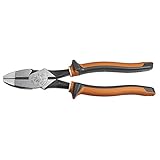 Klein Tools 2000-9NE-EINS 1 Klein 1 Electrician's Insulated 9-Inch High-Leverage Side-Cutting Plier 