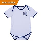 England National Bodysuits Onesize 9 – 18ヶ月の赤ちゃんスーツホワイト