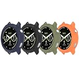 Garmin Venu 4用 ケース ガーミン ヴェニュー 4 41mm/45mm保護ケース ガーミンVenu 4カバー 6色セット ソフトシリコン製 プロテクターカバー 耐衝撃 薄型 軽量 指紋防止 (4色A, Venu 4 45mm)