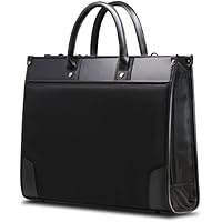 エレコム ビジネスバッグ 就職活動 ショルダーベルト付 A4サイズ対応 13.3インチPC対応 自立式 ブラック BM-F01XBK