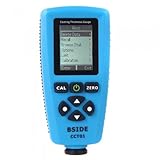 デジタル膜厚計・USB自動F/Nプローブテスター（最大測定値1300um / 51.2mils・表示分解能1um） [並行輸入品]