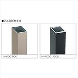 三協アルミ　ユメッシュR型　フリー支柱タイプ　　アルミ形材支柱　2010　【スチールフェンス　柵】 　ダークブロンズ