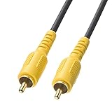 サンワサプライ ビデオケーブル 5.0m ブラック KM-V6-50K2