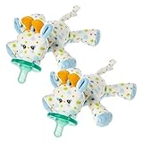 Mary Meyer Wubbanub Little Stretch Giraffe - 2 Count by Mary Meyer [並行輸入品]