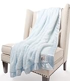 リトルジラフ 大人用ブランケット Bella (大判ひざかけサイズ) ブルー lg0085-01 【正規代理店輸入】