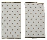 BABYHOPPER 日本製 よだれカバー(パッド) 抱っこひも エルゴベビーにぴったり ベビーカー リバーシブル・ベルトカバー ナチュラルドット AKDW00106