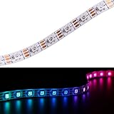 WIXURE WS2812B LED Strip Light Individually Addressable Programmable WS2811 Built-in 5050 RGB DC5V D