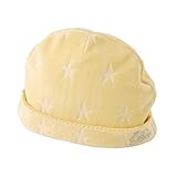 (チャックル) chuckle * ボンシュシュ * パステル ベロア 星型 ベビー 帽子 イエロー 60-70cm P9212-70-41