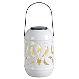 Kenroy Home 60526wh Lydia Solar Lantern [並行輸入品]