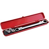 【Pro-Auto】 ダブルフレックスロックギアレンチ 13X17mm & ゴースルーソケット8 / 10 / 12 / 14 mm / DFL-1GS