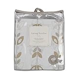 Living Textiles Cotton Poplin Fitted Sheet, Leaves by Living Textiles