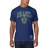 Brasilブラジル2014 FIFA World Cup Soccer 47ブランドScrumプレミアムTシャツ
