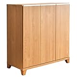 タンスのゲン 下駄箱 シューズボックス 幅75 ピタゴラス 国産 完成品 ナチュラル 24900001 NA