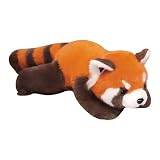 レッサーパンダのぬいぐるみ | 15.8 インチのかわいいレッサーパンダのぬいぐるみ |スーパーソフトレッサーパンダぬいぐるみ枕 |子供と大人のための柔らかいかわいい動物のぬいぐるみコレクション | 2024年の新しいかわいいパンダ人形