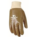 Wells Lamont180Knit Wrist PVC Coated Glove-PVC KNIT WRIST GLOVE (並行輸入品)