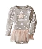 [シーアンドシー カリフォルニア] C&C California Kids ガールズ Tulle Ruffle Layered Dress Bodysuit (Infant) ワンピース Light 