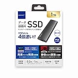 HIDISC USB3.2 Gen2 Type-C対応データ/録画用 ポータブルSSD 1TB HD3EXSSD1T30CJP3R