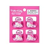 サンリオ(SANRIO) ミニヘアクリップ 4個セット ハローキティ ピンクABS樹脂対象年齢3才以上 159069