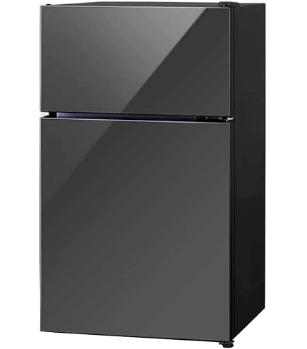 アイリスプラザ(IRIS PLAZA) 81L 小型冷蔵庫 右開き ミラーガラス