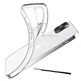 Phone 12 ケース/iPhone 12 Pro ケース 2020 6.1インチ クリア 透明TPU iPhone 12Pro カバー/