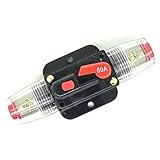 conpus cc21 – 50 a-01 12 V DCオート車Marineバイクステレオオーディオ回路ブレーカーリセットヒューズインバータ50 Amp 50 A