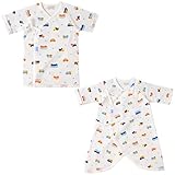 ミキハウス ホットビスケッツ (MIKIHOUSE HOT BISCUITS) 短肌着＆コンビ肌着セット 74-9917-786 60cm ブルー