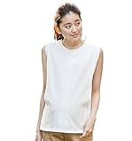 Angeliebe エンジェリーベ マタニティ 授乳口付き ノースリーブ トップス 妊婦服 産前 産後 M ～ L ホワイト 21755 21755102