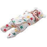 greforestベビーおくるみブランケットSeperate脚Better秋と冬の M QBFT-L-Color