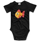 MIKALミカオ　赤ちゃん 男の子 女の子 綿 魚 ブルー 海の動物 ロンパース 半袖 ジャンプスーツ