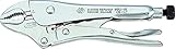 KT Pro Tools 6011-07R 7" Locking Pliers with Curved Jaw [並行輸入品]