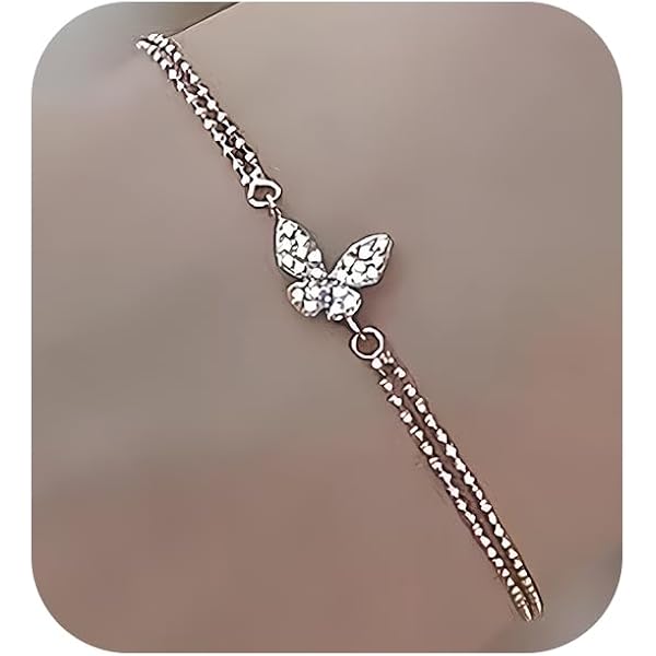 Amazon | BK1 シェルハートブレスレット ピンク 調節 ゴールド 18K 