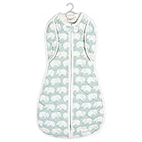 Woombie Convertible Baby Swaddle - Easy to Use Natural Approach to Swaddling - Stretchy, Snug, Breat
