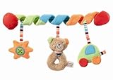 Fehn Teddy 091212 Activity Spiral Teddy Toy Multi-Coloured by Fehn