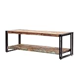 d-Bodhi FERUMシリーズ インダストリアル テレビベンチ 幅120×奥行40×高41cm 111070