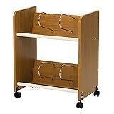 林製作所 ノンスリップタイプ ウッドワゴン 2段タイプ FJR22-2