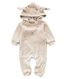 icoup カバーオール 子供服 ベビー 冬 男の子 女の子 長袖 あったか 防寒 可愛い おしゃれ 耳付き フード付き 通園 カラーB 90