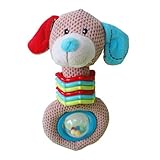 Kidiway Ring and Ball Rattle, Dog by Kidiway