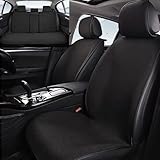 適合マツダ CX-7 CX-8 CX-60 MX-30 シートカバー 麻 通気性 カーシートカバー シート プロテクター 座布団 クッション おしゃれ 前席と後席 5人乗り 黒