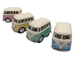 ミニミニ ワーゲンバス パステルカラー お得な4色コンプリートセット デフォルメタイプ タイプ2 ロコバス ミニカー フォルクスワーゲン [並行輸入品]