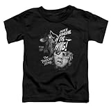 Trevco Twilight Zone-Someone On The Wing - Short Sleeve Toddler Tee - Black, Large 4T