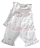 Kissy Kissy baby-girls InfantスイートハートRosesカプリパンツセット カラー: ホワイト