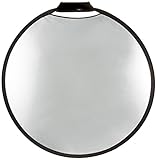 KING photo styleシリーズ グリップレフ板 (リバーシブルタイプ) 82cm ホワイト&シルバー 73701