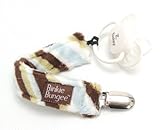 Z. Daisy Zebra Binkie Bungee Baby Pacifier Clip Works with Soothies! by Z. Daisy [並行輸入品]