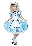 California Costumes Deluxe Alice In Wonderland Costume Blue/White Large [並行輸入品]