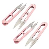 DealMuxトリミングテーラー縫いクラフト糸ステッチせん断春はさみ4PCS