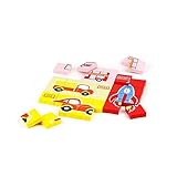 BrickLand Large Brick Building Set 88 Pieces Educational Stacking Toys Transportation Vehicle Puzzle