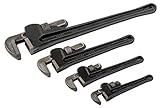 Titan Tools 21304 4-Piece Steel Pipe Wrench Set [並行輸入品]