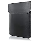Allinside 13インチ スリーブケース ノートパソコンケース MacBook Air 13 2018-2020 (A2337 M1 A1932 A2179)/ MacBook Pro 13 2016-2020 (A2338 M1 A2251 A2289 A2159 A1989 A1706 A1708) 合成革 薄型 PCインナーバッグ ブラック