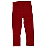 Plus Nao(プラスナオ) 子供用 レギンス レギパン スパッツ シンプル 無地 男の子 女の子用 ボトムス カジュアルスタイル キッズ ジュニア 9 120 レンガ